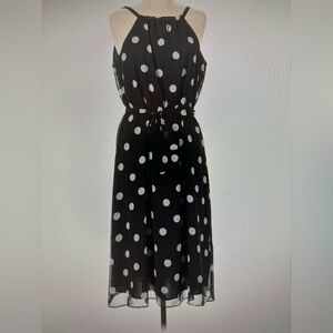 Banana Republic Factory - Polka Dot Halter Dress, New with tags, size 8